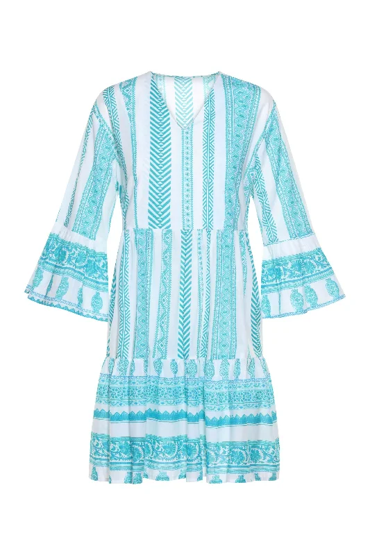 Elastic - Strap Women's Sandals with a Padded Toe in Teal for Easy On - and - OffKikiSol Teal Taos Dress Elastic - Strap Women's Sandals with a Padded Toe in Teal for Easy On - and - OffKikiSol Teal Taos Dress