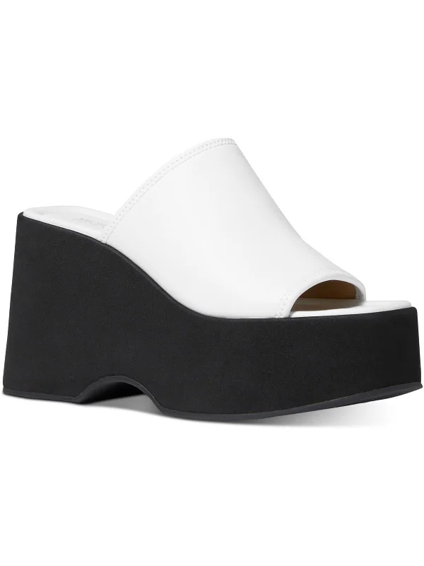 Women's Flat Slide Sandals with a Memory Foam Insole in White for All - Day ComfortWomen's Flat Slide Sandals with a Memory Foam Insole in White for All - Day ComfortDabney Womens Faux Leather Slip-On Platform Sandals Women's Flat Slide Sandals with a Memory Foam Insole in White for All - Day ComfortWomen's Flat Slide Sandals with a Memory Foam Insole in White for All - Day ComfortDabney Womens Faux Leather Slip-On Platform Sandals
