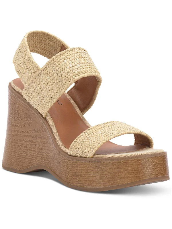 Women's Sandals with a Wedge Heel and a Tassel Detail in Orange for a Trendy LookDelukah Womens Ankle Strap Slingback Wedge Sandals Women's Sandals with a Wedge Heel and a Tassel Detail in Orange for a Trendy LookDelukah Womens Ankle Strap Slingback Wedge Sandals