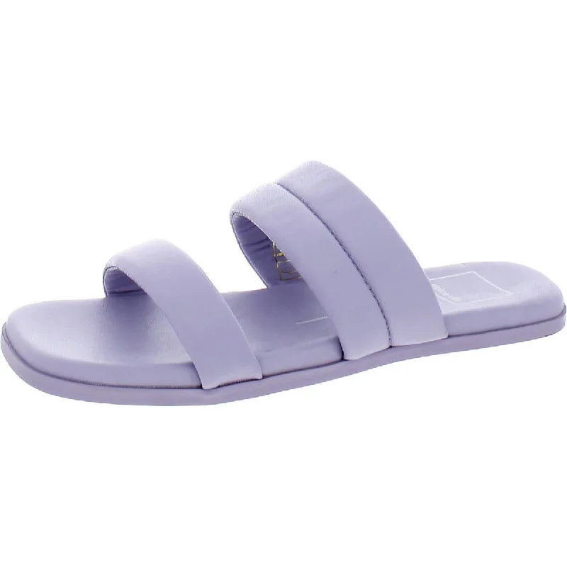 Women's Sandals with a Floral - Printed Upper in Pink for a Feminine Spring LookWomen's Sandals with a Floral - Printed Upper in Pink for a Feminine Spring LookDolce Vita Womens Leather Slip On Slide Sandals