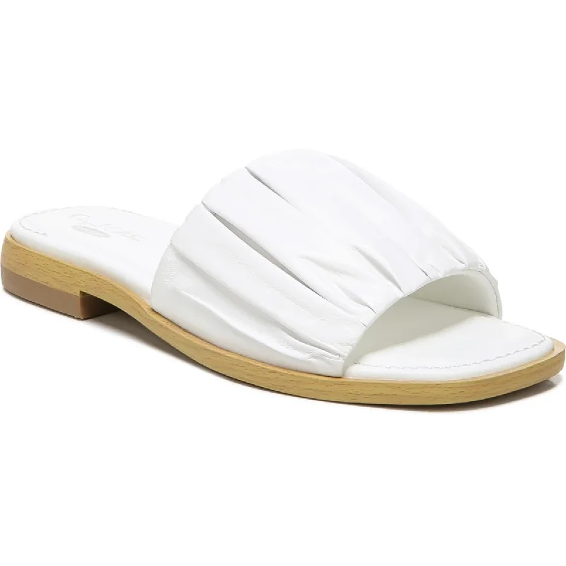 Women's Sandals with a Wedge Heel and a Tassel Detail in Orange for a Trendy LookWomen's Sandals with a Wedge Heel and a Tassel Detail in Orange for a Trendy LookDr. Scholl's Shoes Womens Mimosa Leather Slip On Slide Sandals