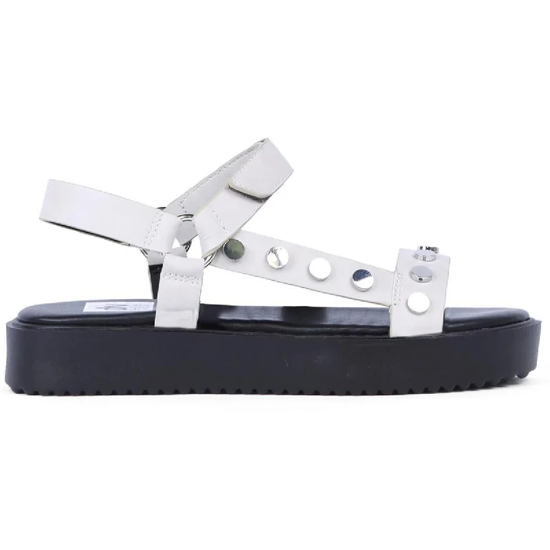 Women's Thong Sandals with a Beaded Design in Multicolor for a Beachy AestheticWomen's Thong Sandals with a Beaded Design in Multicolor for a Beachy AestheticDV By Dolce Vita Womens Elisium Faux Leather Ankle Strap