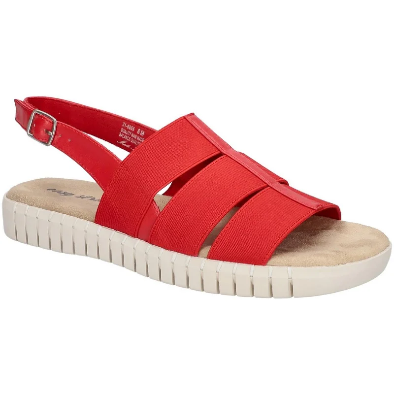 Anti - Slip Women's Sandals with a Grooved Sole in Green for Outdoor AdventuresEasy Street Womens Maggie Comfort Casual Slingback Sandals Anti - Slip Women's Sandals with a Grooved Sole in Green for Outdoor AdventuresEasy Street Womens Maggie Comfort Casual Slingback Sandals