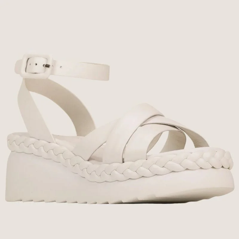 Child - Friendly Women's Sandals with a Secure Buckle in Purple for Moms on the GoChild - Friendly Women's Sandals with a Secure Buckle in Purple for Moms on the GoEOS Melana Wedge