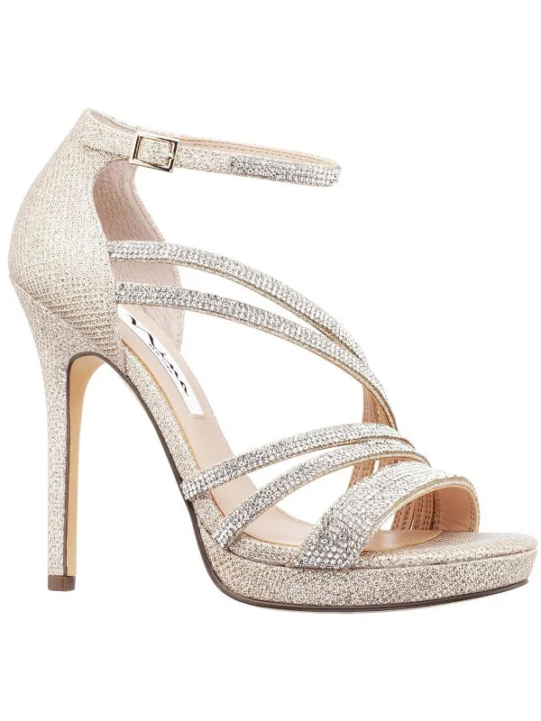 Women's Rhinestone - Embellished Open - Toe Sandals in Silver for a Glamorous Party LookWomen's Rhinestone - Embellished Open - Toe Sandals in Silver for a Glamorous Party LookFreyja Womens Glitter Rhinestone Dress Sandals Women's Rhinestone - Embellished Open - Toe Sandals in Silver for a Glamorous Party LookWomen's Rhinestone - Embellished Open - Toe Sandals in Silver for a Glamorous Party LookFreyja Womens Glitter Rhinestone Dress Sandals