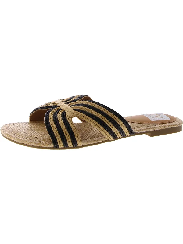 Women's Sandals with a Floral - Printed Upper in Pink for a Feminine Spring LookGeeya Womens Textured Slip-On Slide Sandals Women's Sandals with a Floral - Printed Upper in Pink for a Feminine Spring LookGeeya Womens Textured Slip-On Slide Sandals