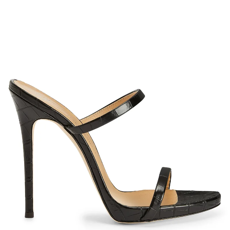 Women's Ankle - Strap Sandals with a Block Heel in Red for a Sophisticated Style Child - Friendly Women's Sandals with a Secure Buckle in Purple for Moms on the GoGiuseppe Zanotti Darsey