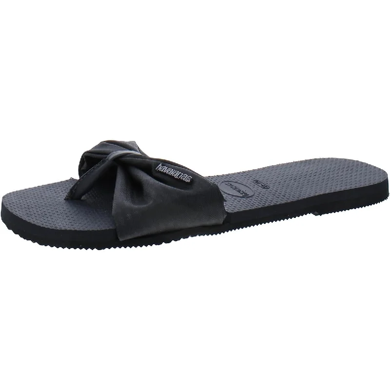 Women's Sandals with a Glitter - Coated Strap in Gold for a Sparkly Summer OutfitWomen's Sandals with a Glitter - Coated Strap in Gold for a Sparkly Summer OutfitHavaianas Womens Slip On Thong Flip-Flops