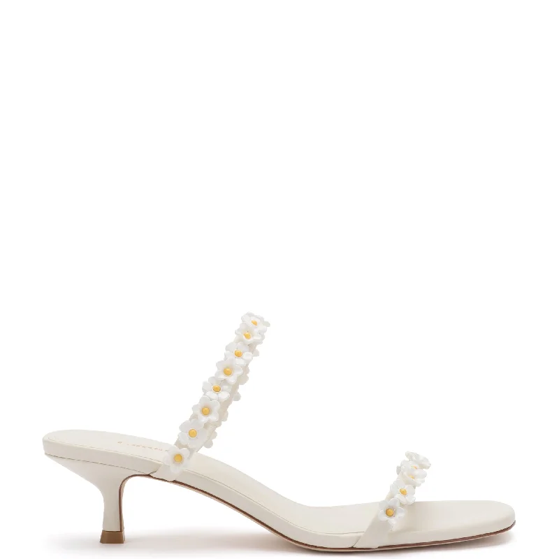 Waterproof Women's Rubber Beach Sandals with Arch Support in Blue for Water ActivitiesGoldie Mule In Ivory Leather Waterproof Women's Rubber Beach Sandals with Arch Support in Blue for Water ActivitiesGoldie Mule In Ivory Leather