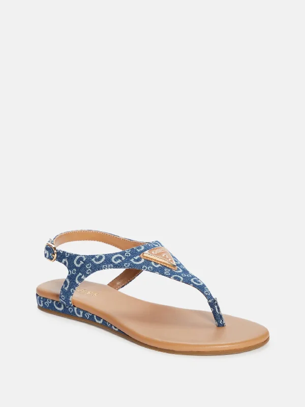 Women's Leather - Strapped Sandals with a Braided Detail in Brown for a Rustic AppealWomen's Leather - Strapped Sandals with a Braided Detail in Brown for a Rustic AppealJerrah T-Strap Sandals