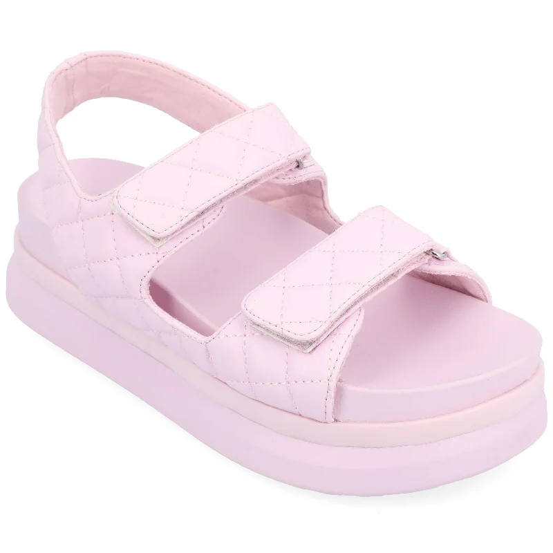 Adjustable Strap Women's Sandals with a Padded Heel in Pink for a Custom FitAdjustable Strap Women's Sandals with a Padded Heel in Pink for a Custom FitJournee Collection Women's Debby Sandals Adjustable Strap Women's Sandals with a Padded Heel in Pink for a Custom FitAdjustable Strap Women's Sandals with a Padded Heel in Pink for a Custom FitJournee Collection Women's Debby Sandals