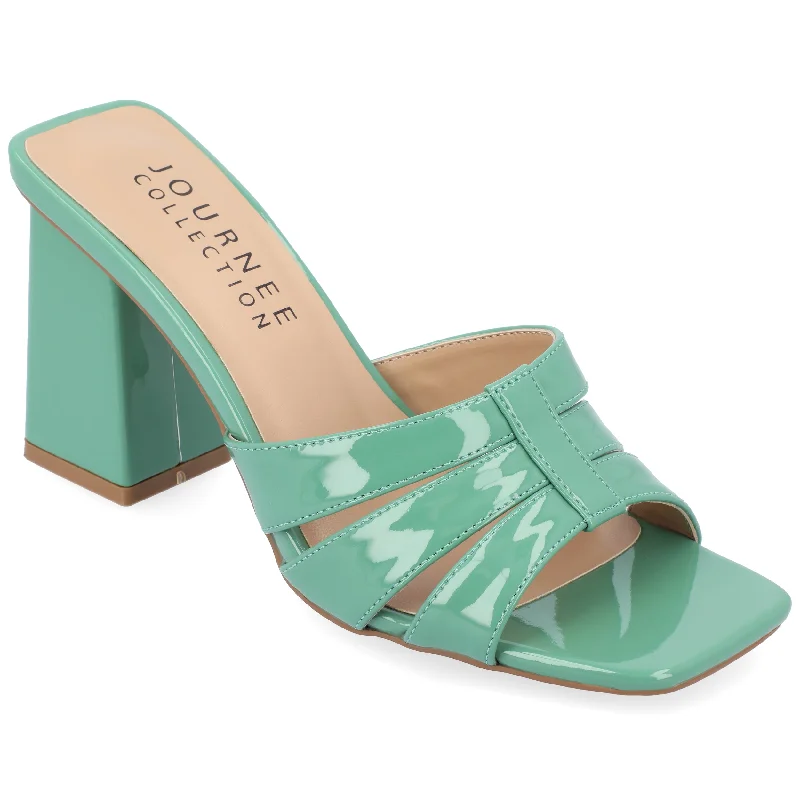 Child - Friendly Women's Sandals with a Secure Buckle in Purple for Moms on the GoChild - Friendly Women's Sandals with a Secure Buckle in Purple for Moms on the GoJournee Collection Women's Ellington Sandals