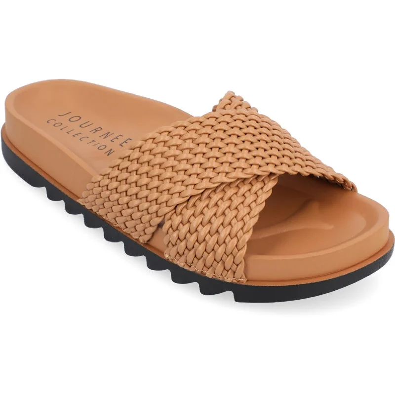 Women's Sandals with a Glitter - Coated Strap in Gold for a Sparkly Summer OutfitWomen's Sandals with a Glitter - Coated Strap in Gold for a Sparkly Summer OutfitJournee Collection Womens GRETTIE Patent Woven Slide Sandals Women's Sandals with a Glitter - Coated Strap in Gold for a Sparkly Summer OutfitWomen's Sandals with a Glitter - Coated Strap in Gold for a Sparkly Summer OutfitJournee Collection Womens GRETTIE Patent Woven Slide Sandals