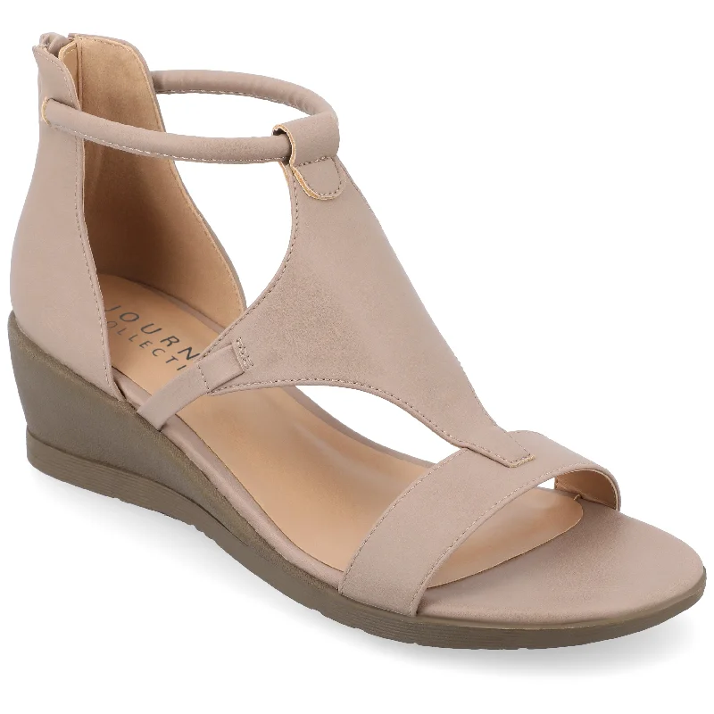 Women's Leather - Strapped Sandals with a Braided Detail in Brown for a Rustic AppealWomen's Leather - Strapped Sandals with a Braided Detail in Brown for a Rustic AppealJournee Collection Women's Wide Width Trayle Sandal Wedge Women's Leather - Strapped Sandals with a Braided Detail in Brown for a Rustic AppealWomen's Leather - Strapped Sandals with a Braided Detail in Brown for a Rustic AppealJournee Collection Women's Wide Width Trayle Sandal Wedge