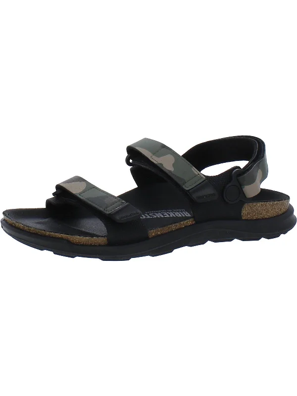 Women's Sandals with a Floral - Printed Upper in Pink for a Feminine Spring LookWomen's Sandals with a Floral - Printed Upper in Pink for a Feminine Spring LookKalahari Womens Faux Leather Strappy Sport Sandals