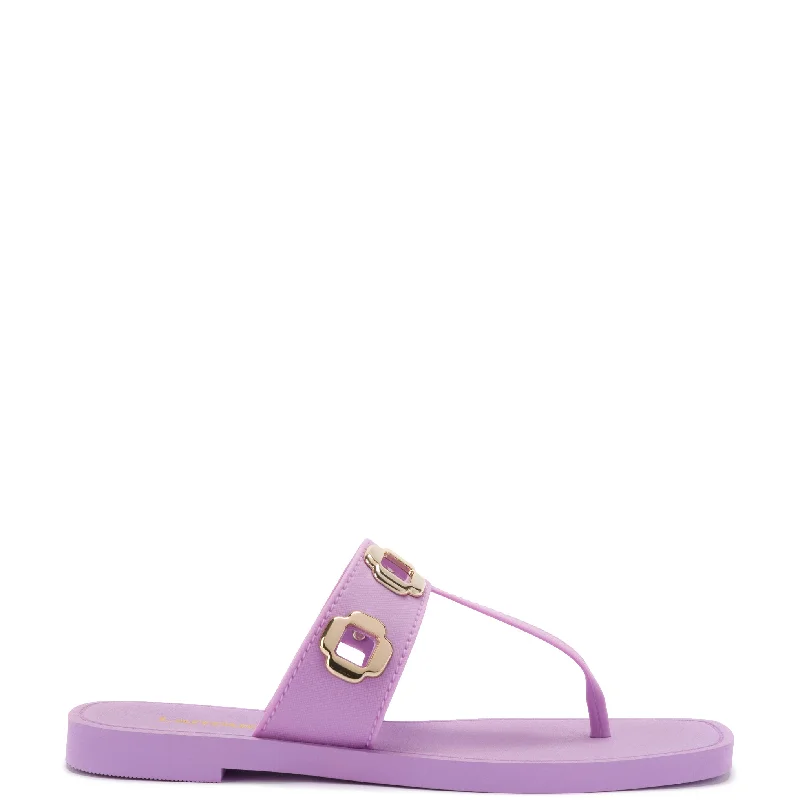 Child - Friendly Women's Sandals with a Secure Buckle in Purple for Moms on the GoMilan S In Lilac PVC Child - Friendly Women's Sandals with a Secure Buckle in Purple for Moms on the GoMilan S In Lilac PVC