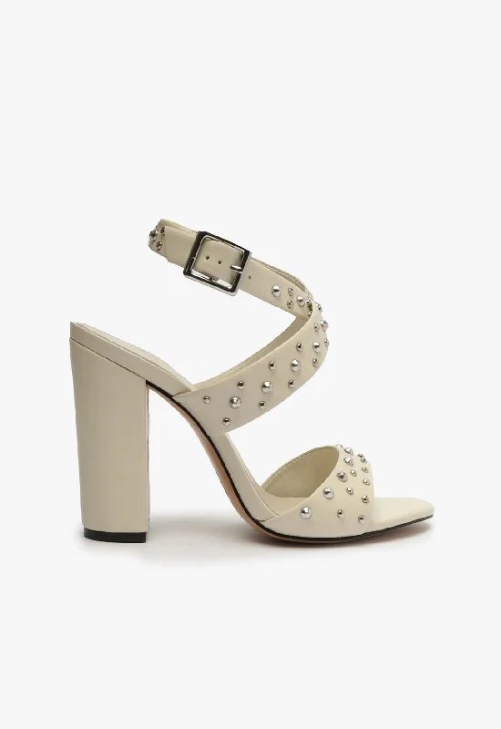 Plus Size Women's Wide - Width Platform Sandals in Black for Added Comfort and HeightLizzy Block Leather Sandal