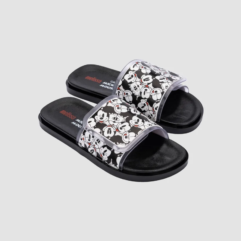 black/clear/white