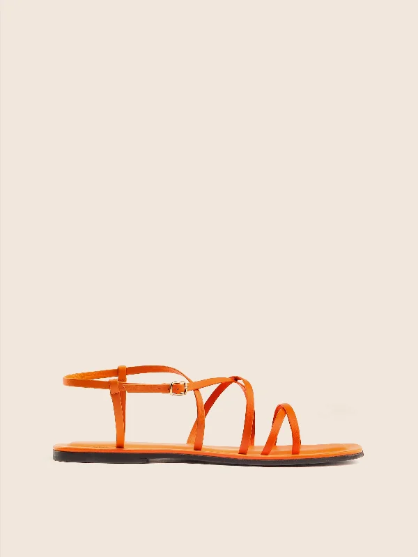 Waterproof Women's Rubber Beach Sandals with Arch Support in Blue for Water ActivitiesMinori Orange Sandal Waterproof Women's Rubber Beach Sandals with Arch Support in Blue for Water ActivitiesMinori Orange Sandal