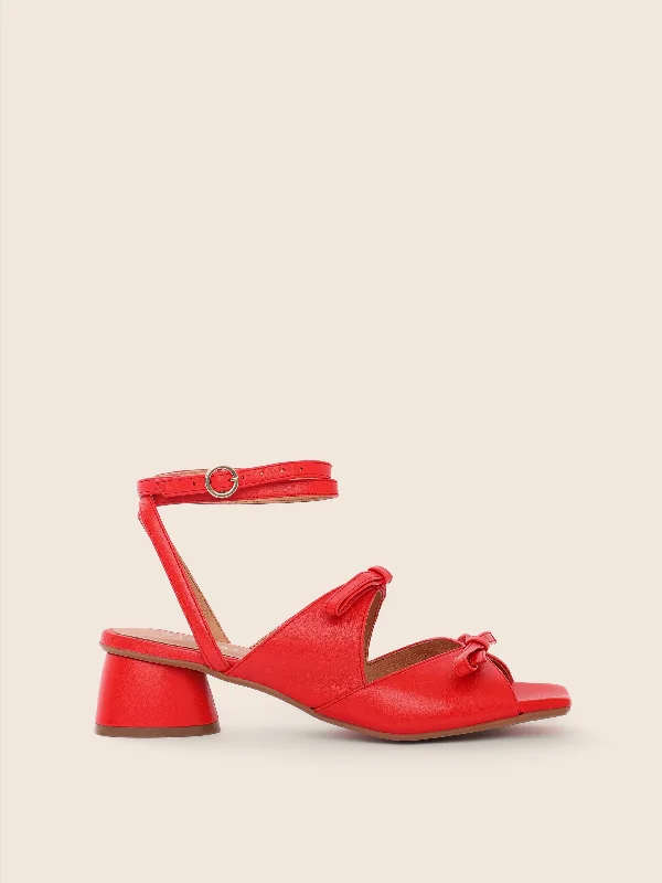 Child - Friendly Women's Sandals with a Secure Buckle in Purple for Moms on the GoMira Lipstick Heel Child - Friendly Women's Sandals with a Secure Buckle in Purple for Moms on the GoMira Lipstick Heel
