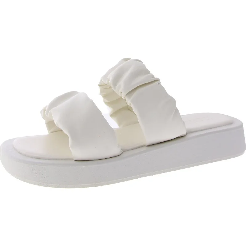 Elastic - Strap Women's Sandals with a Padded Toe in Teal for Easy On - and - OffElastic - Strap Women's Sandals with a Padded Toe in Teal for Easy On - and - OffMuk Luks Womens Club South Beach Faux Leather Slip-On Slide Sandals Elastic - Strap Women's Sandals with a Padded Toe in Teal for Easy On - and - OffElastic - Strap Women's Sandals with a Padded Toe in Teal for Easy On - and - OffMuk Luks Womens Club South Beach Faux Leather Slip-On Slide Sandals