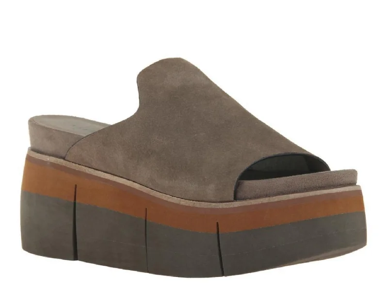 Lightweight Women's Mesh - Paneled Sandals in Yellow for BreathabilityNaked Feet: FLOW in OTTER Heeled Sandals Lightweight Women's Mesh - Paneled Sandals in Yellow for BreathabilityNaked Feet: FLOW in OTTER Heeled Sandals