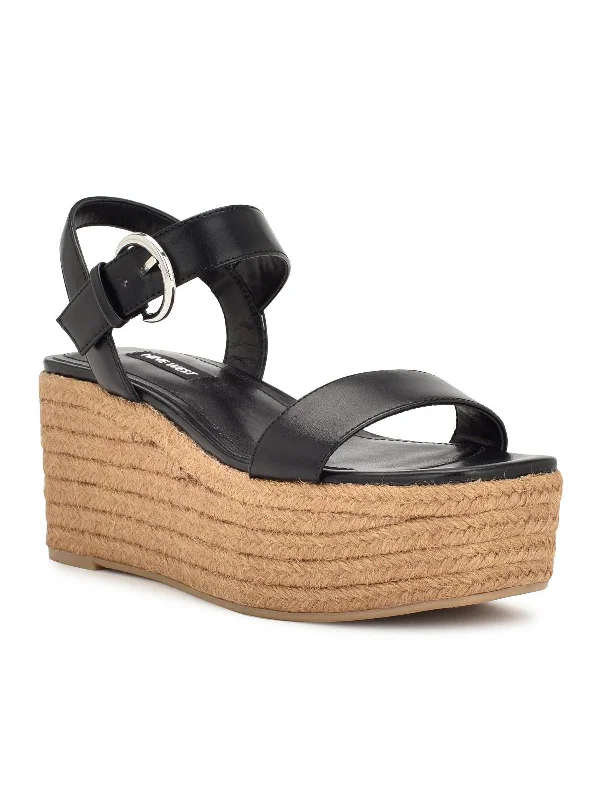 Sustainable Women's Recycled Material Sandals in Beige for Eco - Conscious ShoppersSustainable Women's Recycled Material Sandals in Beige for Eco - Conscious ShoppersNillo 3 Womens Faux Leather Ankle Strap Platform Sandals