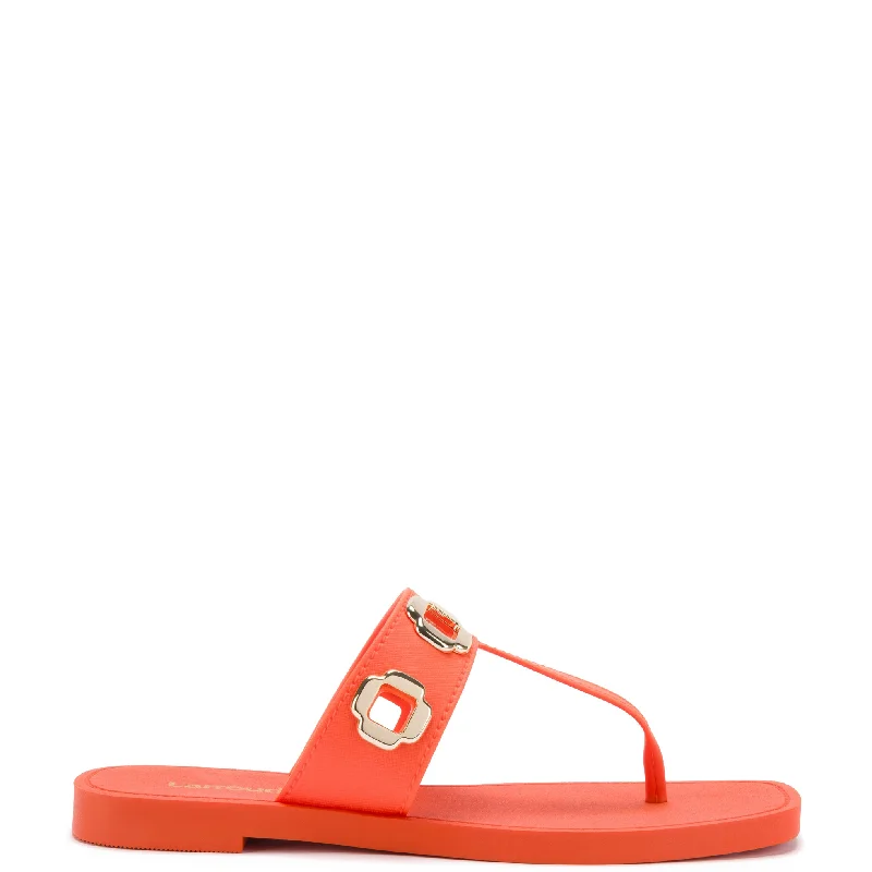 Plus Size Women's Wide - Width Platform Sandals in Black for Added Comfort and HeightMilan S In Orange PVC Plus Size Women's Wide - Width Platform Sandals in Black for Added Comfort and HeightMilan S In Orange PVC