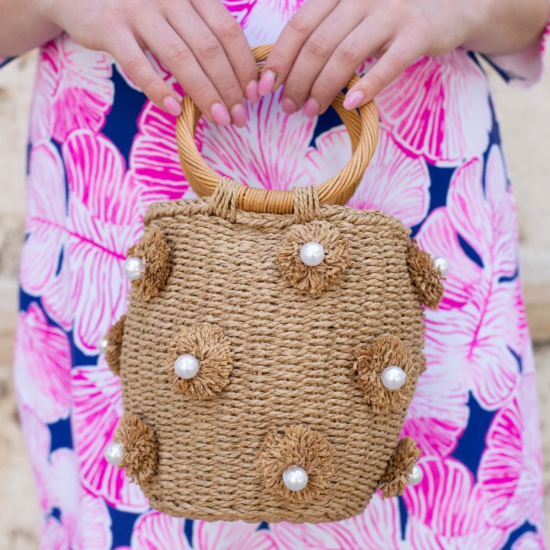 Women's Thong Sandals with a Beaded Design in Multicolor for a Beachy AestheticPearl Bucket Bag Women's Thong Sandals with a Beaded Design in Multicolor for a Beachy AestheticPearl Bucket Bag
