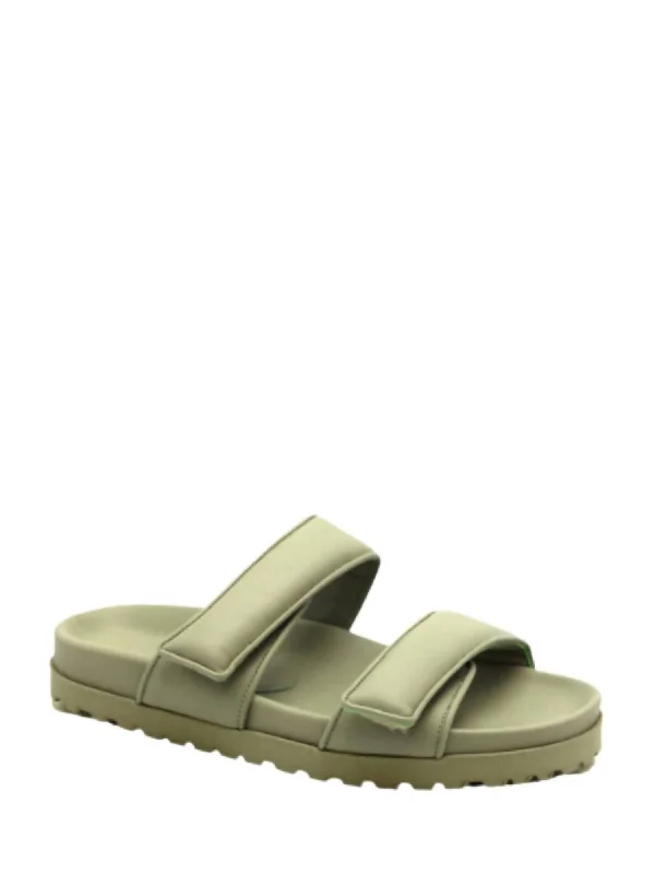 Women's Cork - Soled Espadrille Sandals with a Rope - Trimmed Upper in Navy for a Summer VibePerni 11 Double Strap Leather Platform Sandal In Sage Women's Cork - Soled Espadrille Sandals with a Rope - Trimmed Upper in Navy for a Summer VibePerni 11 Double Strap Leather Platform Sandal In Sage