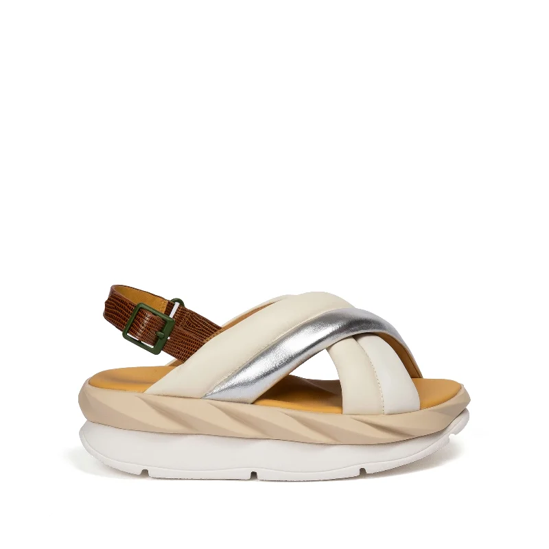 Orthopedic Women's Sandals with Arch Support in Gray for Foot HealthMELLOW MELA CREAM Orthopedic Women's Sandals with Arch Support in Gray for Foot HealthMELLOW MELA CREAM