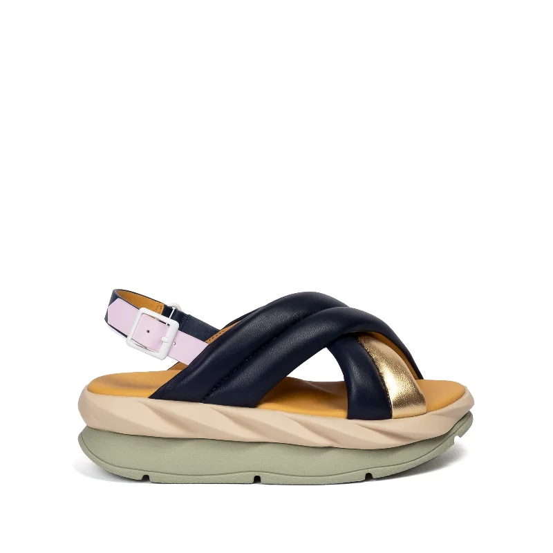 Women's Sandals with a Wedge Heel and a Tassel Detail in Orange for a Trendy LookMELLOW MELA INDIGO Women's Sandals with a Wedge Heel and a Tassel Detail in Orange for a Trendy LookMELLOW MELA INDIGO