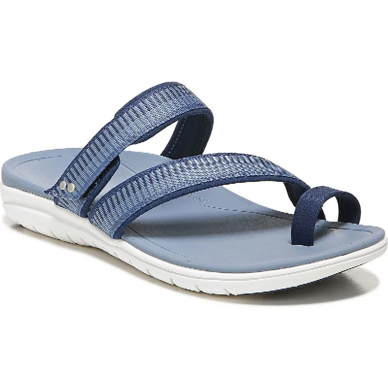 Women's Sandals with a Floral - Printed Upper in Pink for a Feminine Spring LookRyka Womens Stella Toe Loop Strappy Slide Sandals Women's Sandals with a Floral - Printed Upper in Pink for a Feminine Spring LookRyka Womens Stella Toe Loop Strappy Slide Sandals
