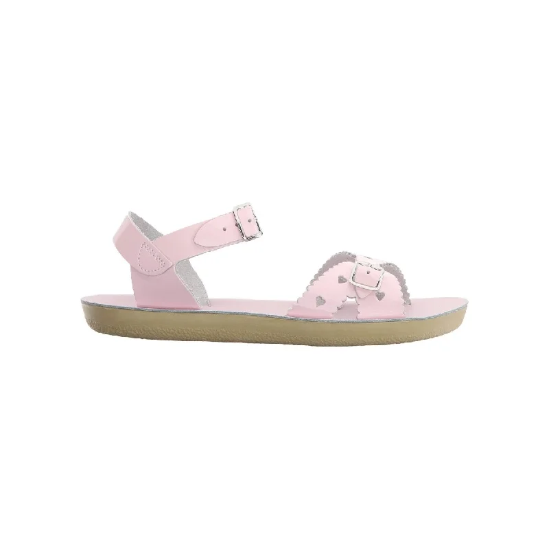 Elastic - Strap Women's Sandals with a Padded Toe in Teal for Easy On - and - OffElastic - Strap Women's Sandals with a Padded Toe in Teal for Easy On - and - OffSalt Water By Hoy Shoe Co. Toddler's Sun-San Sweetheart Shiny Pink