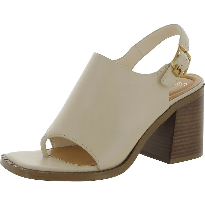 Women's Thong Sandals with a Beaded Design in Multicolor for a Beachy AestheticWomen's Thong Sandals with a Beaded Design in Multicolor for a Beachy AestheticSarto Franco Sarto Womens A-Atlas Block Heel Leather Ankle Strap