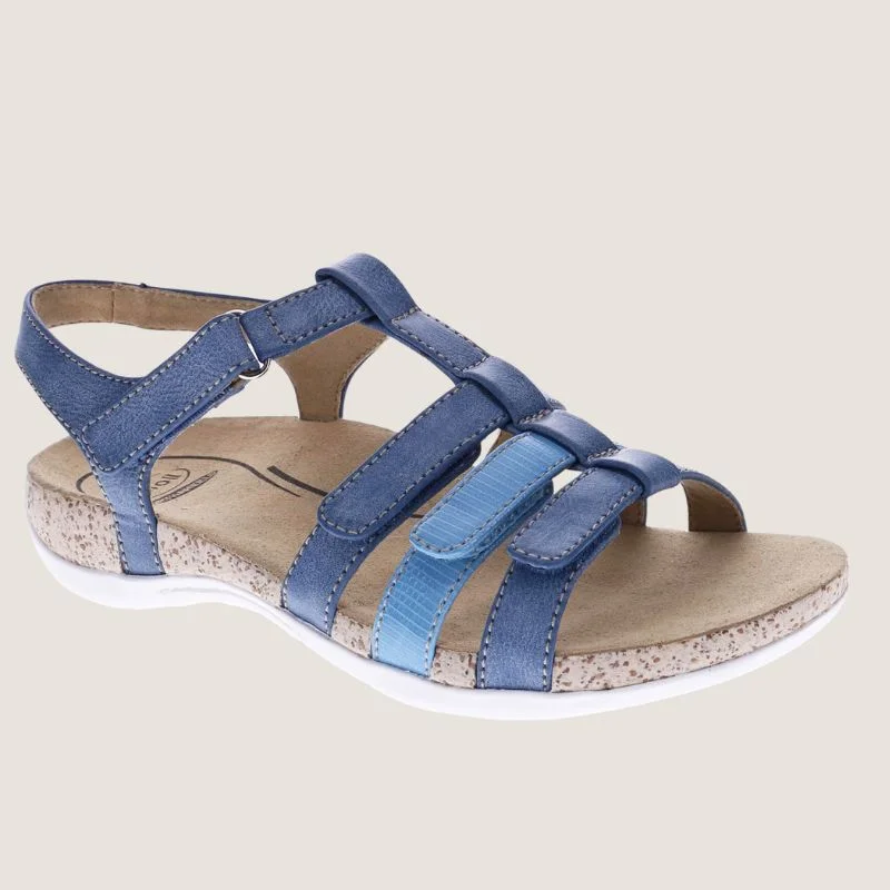 Women's Sandals with a Glitter - Coated Strap in Gold for a Sparkly Summer OutfitWomen's Sandals with a Glitter - Coated Strap in Gold for a Sparkly Summer OutfitScholl Alessandra Sandal