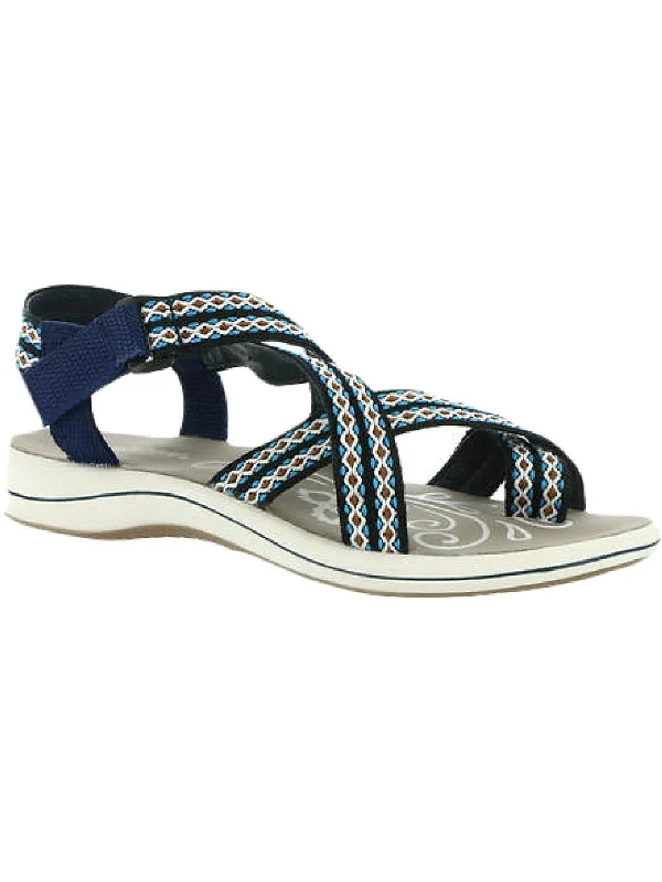Orthopedic Women's Sandals with Arch Support in Gray for Foot HealthOrthopedic Women's Sandals with Arch Support in Gray for Foot HealthSkip Womens Strappy Toe Loop Flat Sandals