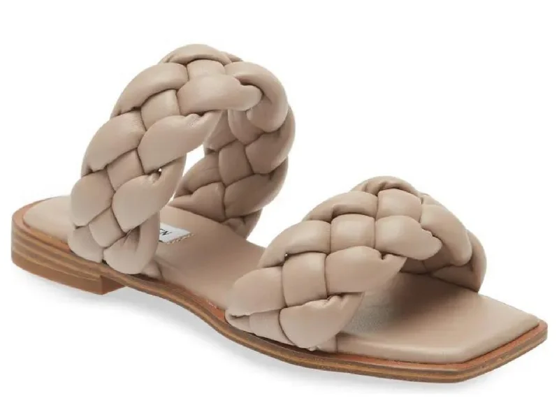 Women's Cork - Soled Espadrille Sandals with a Rope - Trimmed Upper in Navy for a Summer VibeSteve Madden: Spain