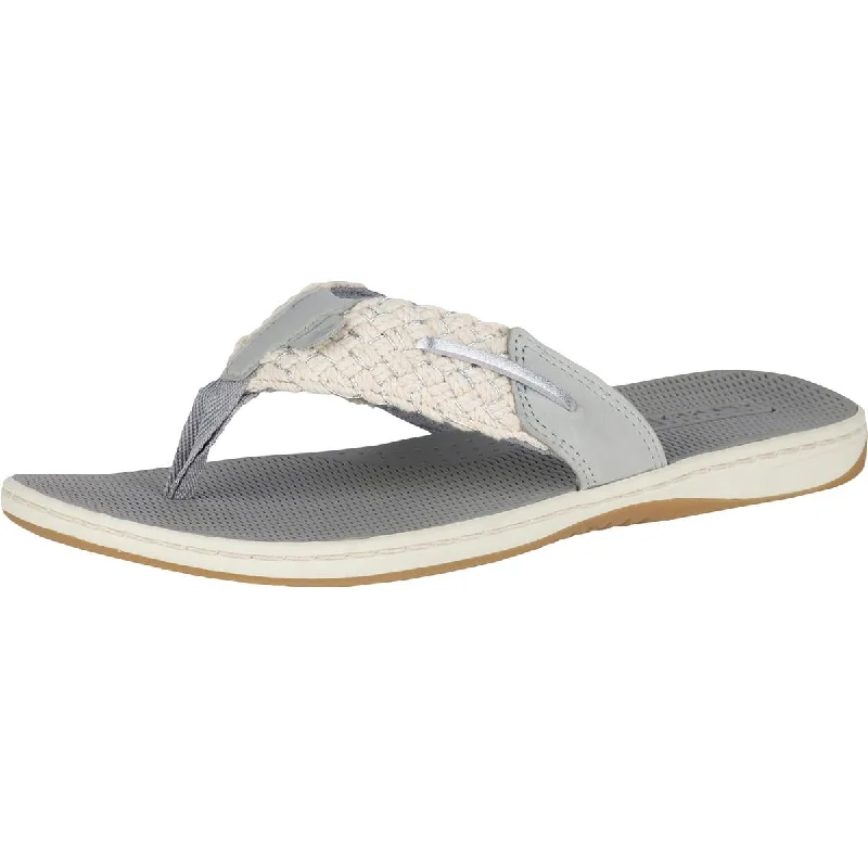 Sustainable Women's Recycled Material Sandals in Beige for Eco - Conscious ShoppersSperry Womens Parrotfish Leather Flat Thong Sandals Sustainable Women's Recycled Material Sandals in Beige for Eco - Conscious ShoppersSperry Womens Parrotfish Leather Flat Thong Sandals