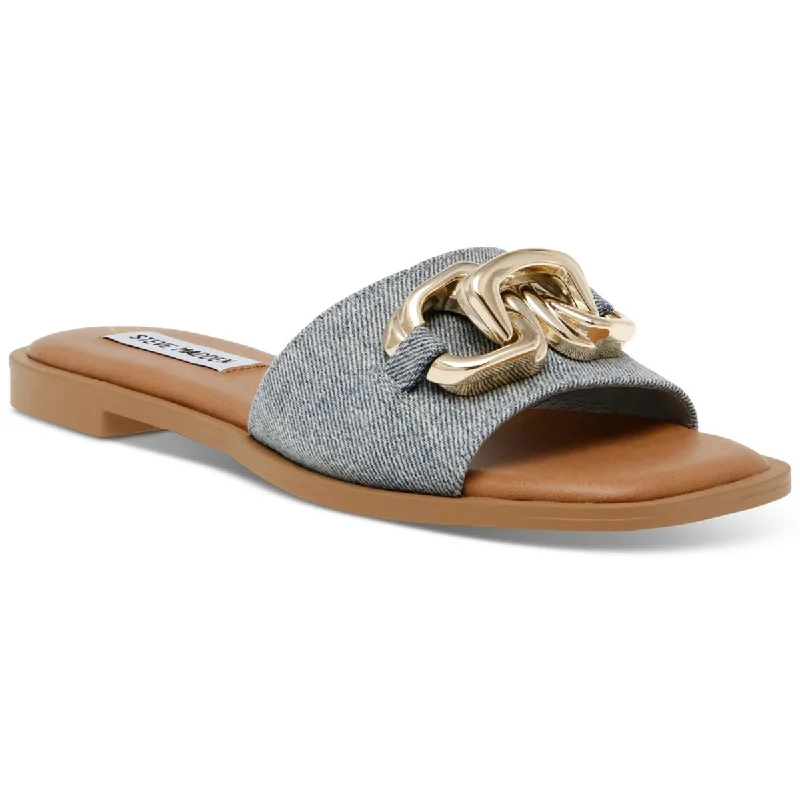 Elastic - Strap Women's Sandals with a Padded Toe in Teal for Easy On - and - OffElastic - Strap Women's Sandals with a Padded Toe in Teal for Easy On - and - OffSteve Madden Womens Gene Slide Square Open Toe Slide Sandals Elastic - Strap Women's Sandals with a Padded Toe in Teal for Easy On - and - OffElastic - Strap Women's Sandals with a Padded Toe in Teal for Easy On - and - OffSteve Madden Womens Gene Slide Square Open Toe Slide Sandals