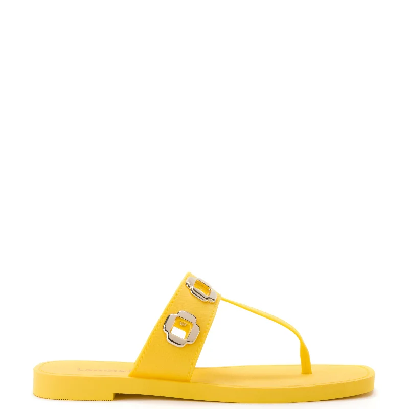 Waterproof Women's Rubber Beach Sandals with Arch Support in Blue for Water ActivitiesMilan S In Sunshine PVC Waterproof Women's Rubber Beach Sandals with Arch Support in Blue for Water ActivitiesMilan S In Sunshine PVC