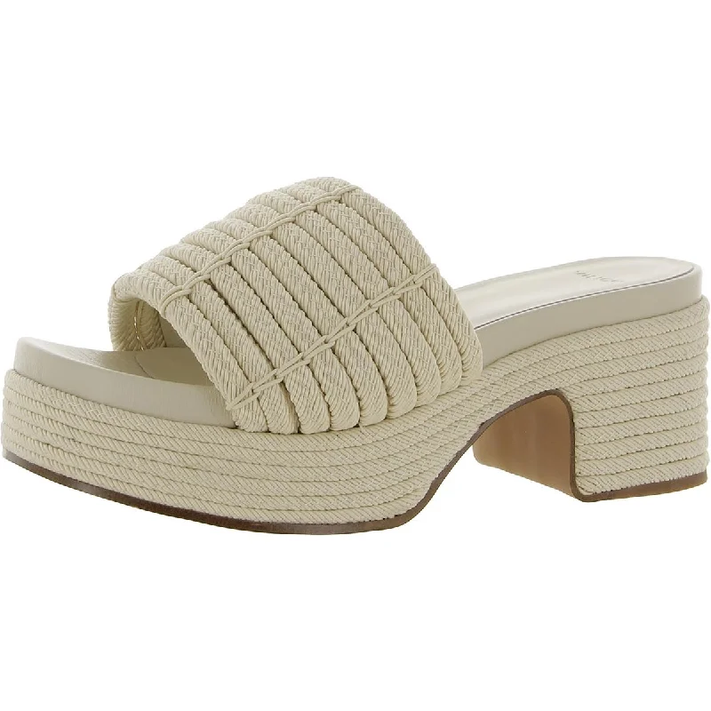 Anti - Slip Women's Sandals with a Grooved Sole in Green for Outdoor AdventuresAnti - Slip Women's Sandals with a Grooved Sole in Green for Outdoor AdventuresVince Womens Margo Cord Open Toe Slip On Platform Sandals