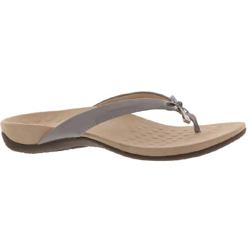 Plus Size Women's Wide - Width Platform Sandals in Black for Added Comfort and HeightVionic Womens Bella Faux Leather Slip On Thong Sandals Plus Size Women's Wide - Width Platform Sandals in Black for Added Comfort and HeightVionic Womens Bella Faux Leather Slip On Thong Sandals