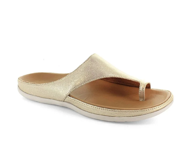 Women's Rhinestone - Embellished Open - Toe Sandals in Silver for a Glamorous Party LookWomen's Capri Sandals In Gold Metallic