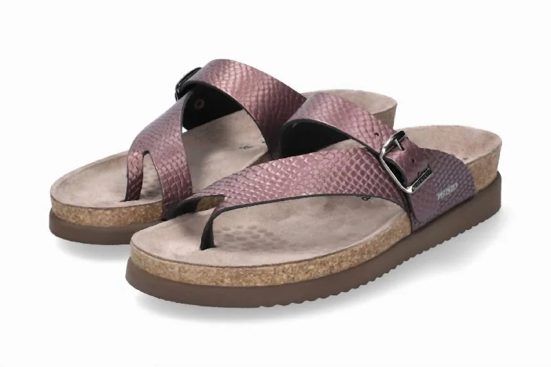 Shock - Absorbing Women's Sandals with a Soft Insole in Black for Active LifestylesWomen's Classic Helen Slide In Plum Reptile Shock - Absorbing Women's Sandals with a Soft Insole in Black for Active LifestylesWomen's Classic Helen Slide In Plum Reptile