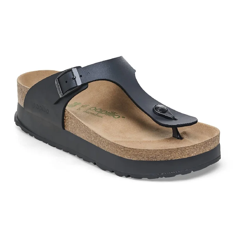 Women's Thong Sandals with a Beaded Design in Multicolor for a Beachy AestheticWomen's Thong Sandals with a Beaded Design in Multicolor for a Beachy AestheticWomen's Gizeh Flex Platform Sandals In Black
