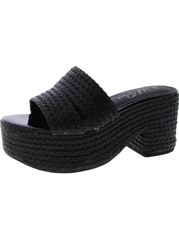 Women's Flat Slide Sandals with a Memory Foam Insole in White for All - Day ComfortWomens Heeled Slip-On Espadrilles Women's Flat Slide Sandals with a Memory Foam Insole in White for All - Day ComfortWomens Heeled Slip-On Espadrilles