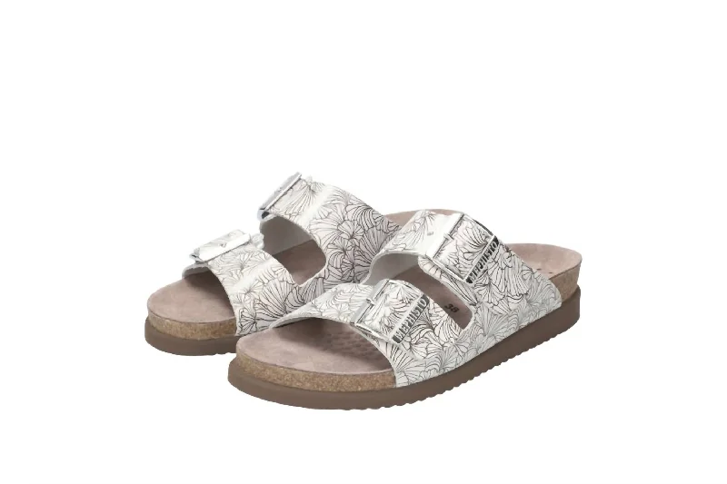 Women's Leather - Strapped Sandals with a Braided Detail in Brown for a Rustic AppealWomen's Hester Sandals In Fog