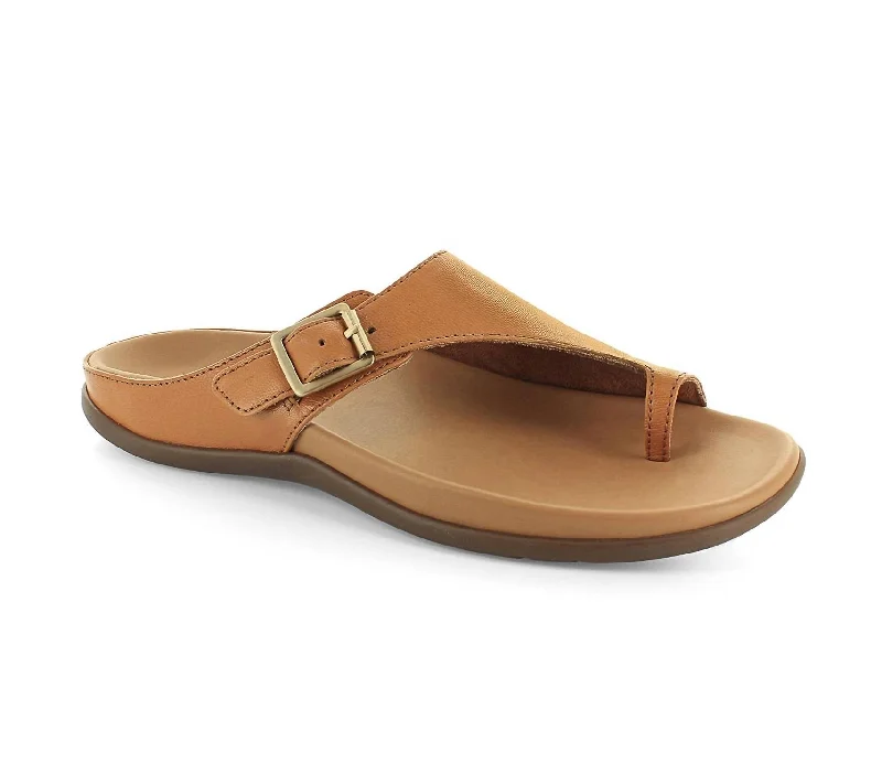 Women's Strappy Gladiator Sandals with Buckle Closures in Tan for a Boho LookWomen's Java Ii Sandals In Tan