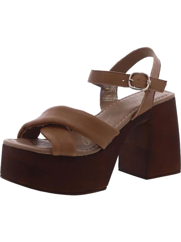 Women's Sandals with a Glitter - Coated Strap in Gold for a Sparkly Summer OutfitWomens Leather Ankle Strap Platform Sandals Women's Sandals with a Glitter - Coated Strap in Gold for a Sparkly Summer OutfitWomens Leather Ankle Strap Platform Sandals